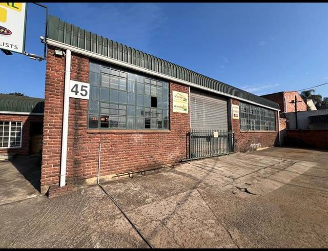 INDUSTRIAL PROPERTY TO RENT IN PIETERMARITZBURG CENTRAL